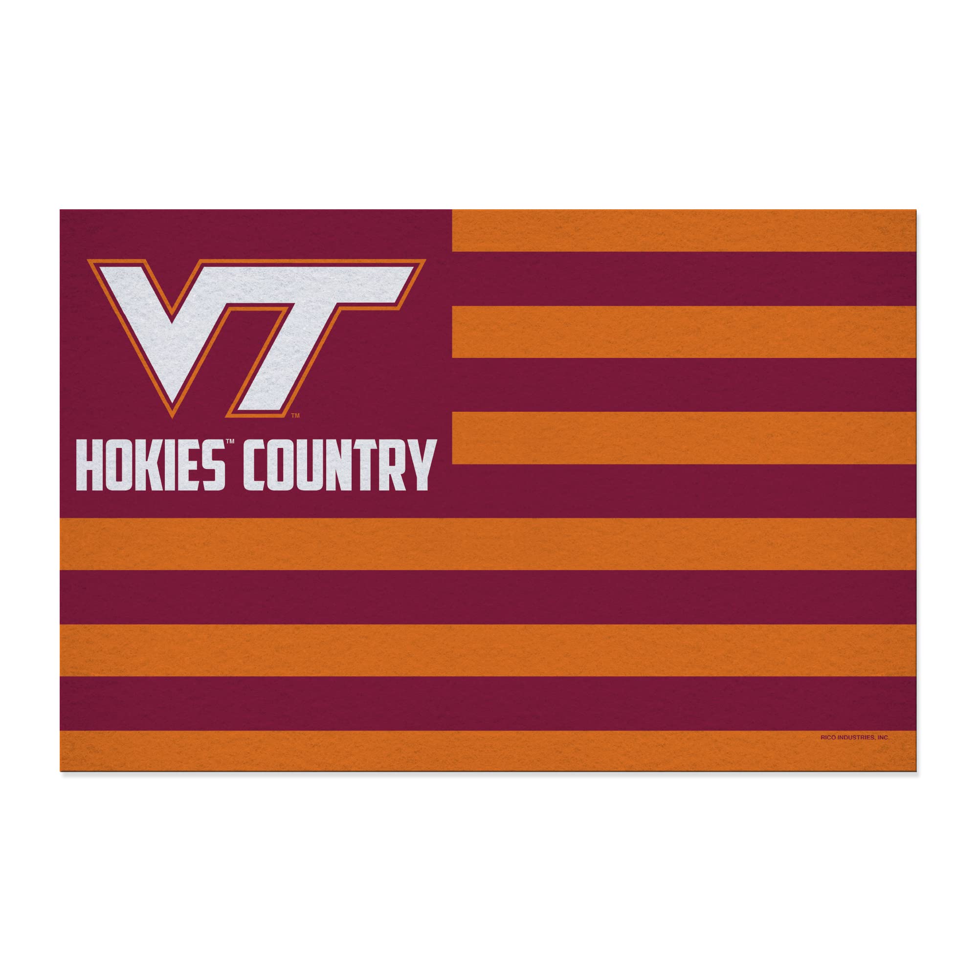 Rico Industries NCAA Virginia Tech Hokies Country 25