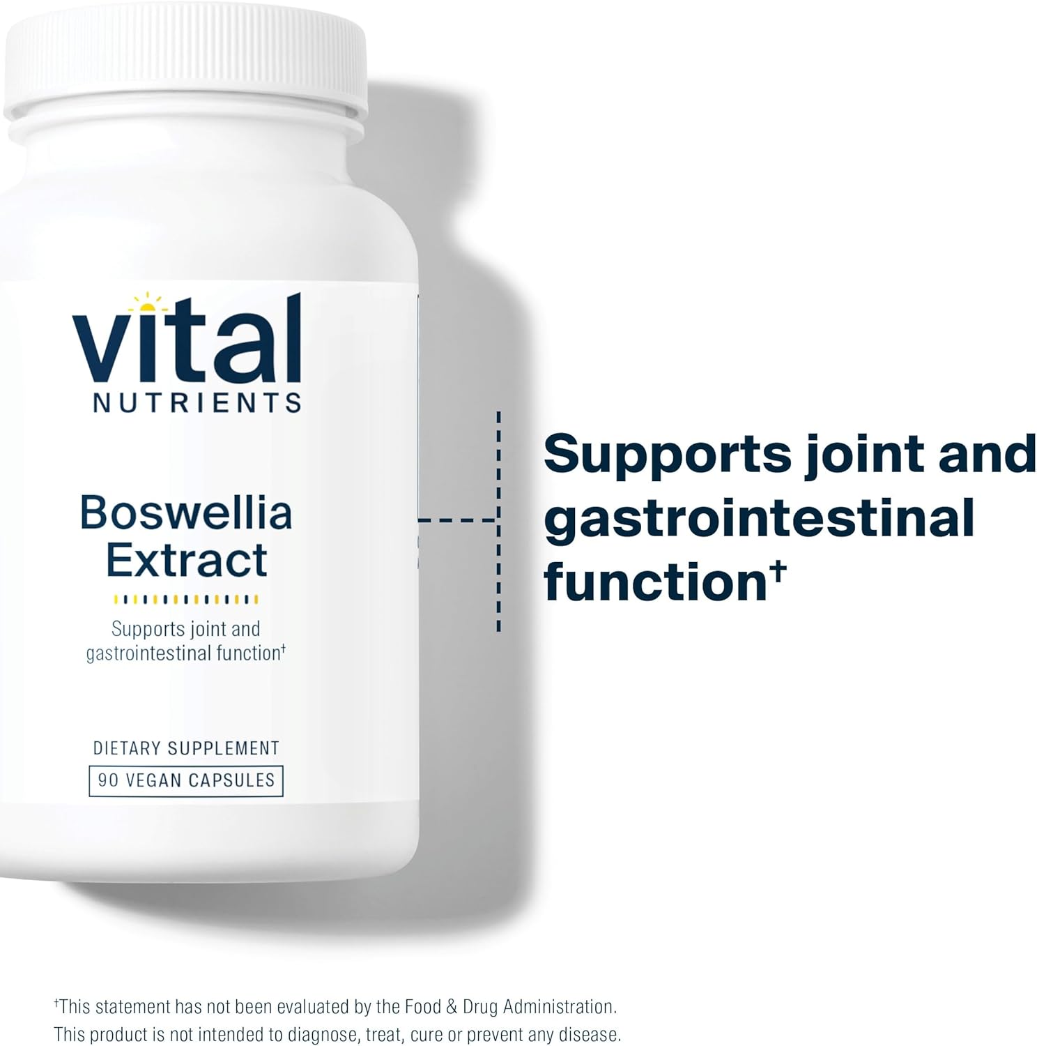 Vital Nutrients Boswellia Extract 400mg - Boswellia Extract Capsules - Herbal Support for Joint, Immune, and Digestive Health - Gluten, Dairy, Soy Free - Non-GMO - 90 Capsules