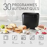 Panasonic SD-R2530 Machine à Pain, avec 30 Programmes de Cuisson, des Programmes Spéciaux, Sans Gluten, 3 Tailles de Pain au Choix, Minuterie, Noir - 5