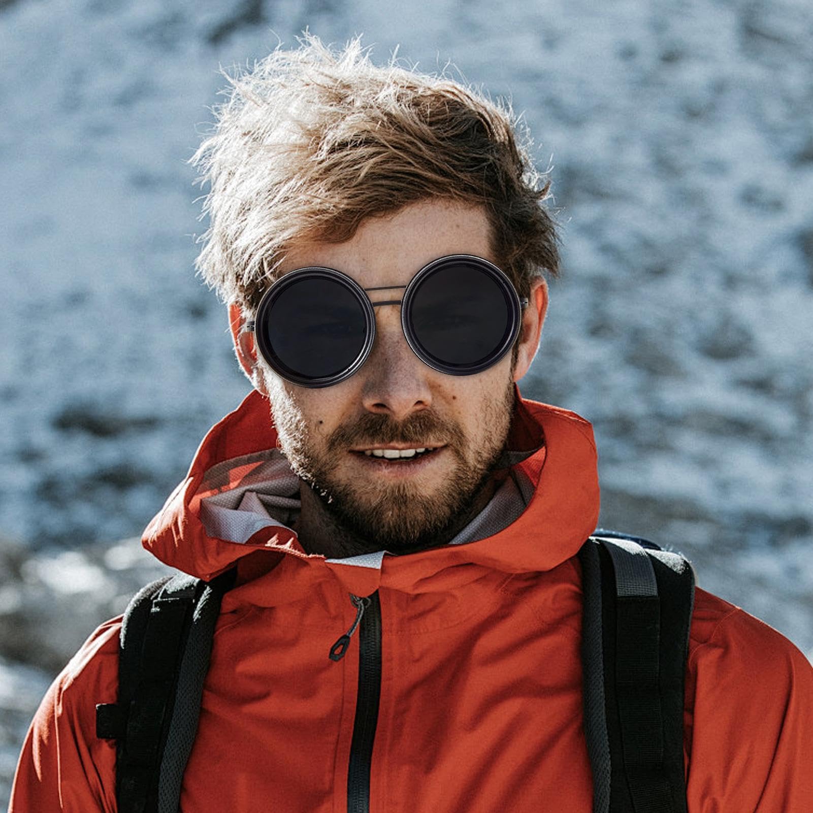 Verstellbare Tönung Sonnenbrille, polarisierte Brille für Männer 1-9
