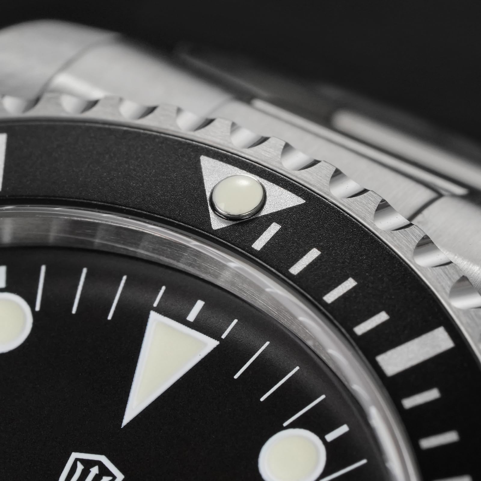 watchdives WD5513P Vintage Sub Taucheruhr für Herren, PT5000 PT5004 Automatik Mechanische Luxus Taucheruhren, 40,7 mm Gewölbtes Saphirglas Armbanduhr, 20 Bar wasserdichte Taucheruhr