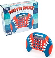 Vista 3 de Educational Insights Math Whiz - Juegos electrónicos de matemáticas, juego de sumas, restas, divisiones y multiplicaciones, juegos portátiles