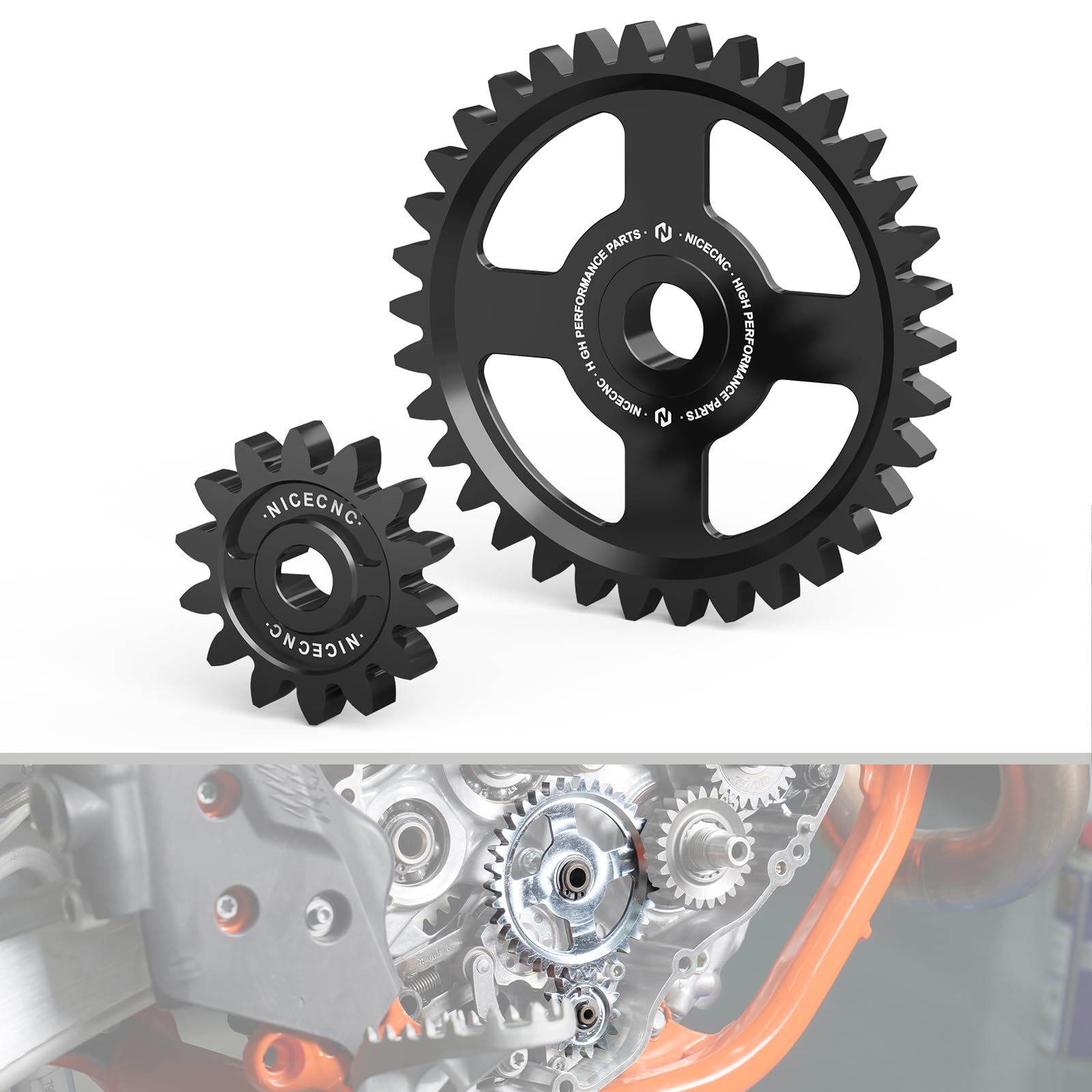 Amazon.com: NICECNC Engine Oil Pump Idler Gear Compatible with KTM