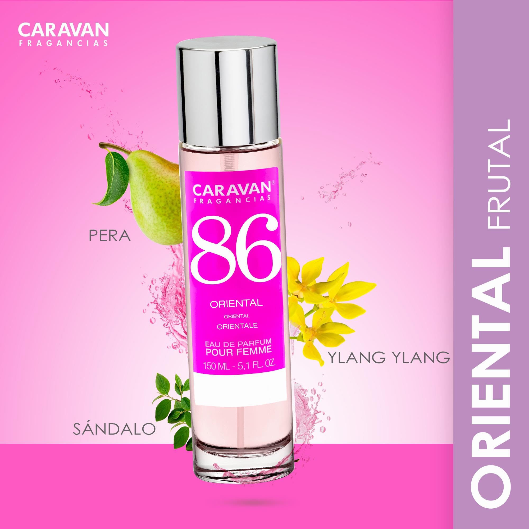 Set de 3x 150ml Caravan perfume de mujer Nº86