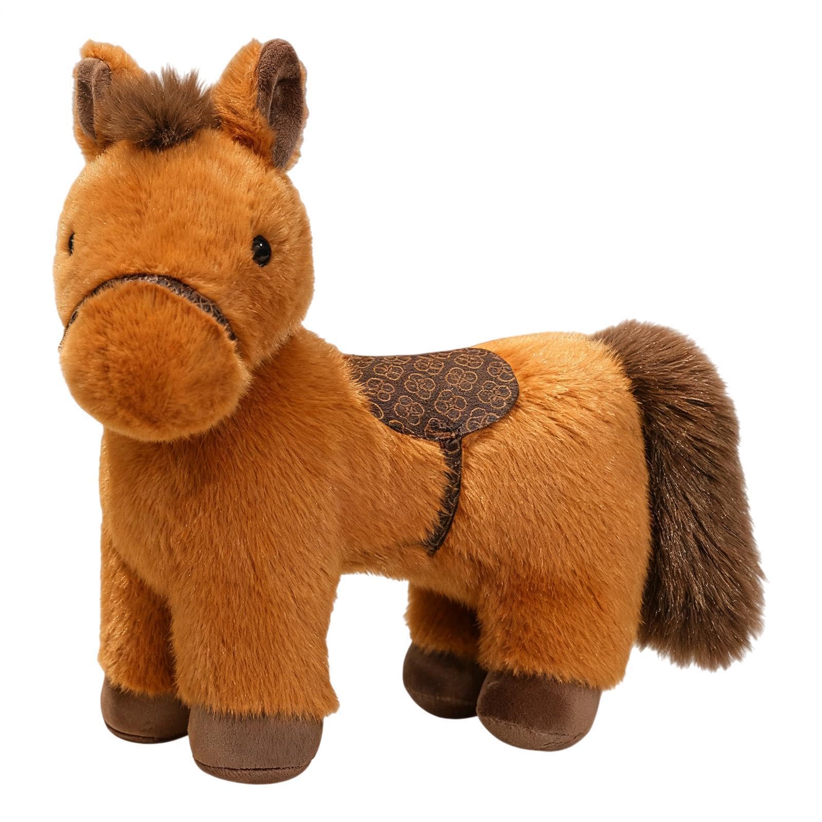 Peluche de caballo tierno para decorar el sofá del salón y el coche 8
