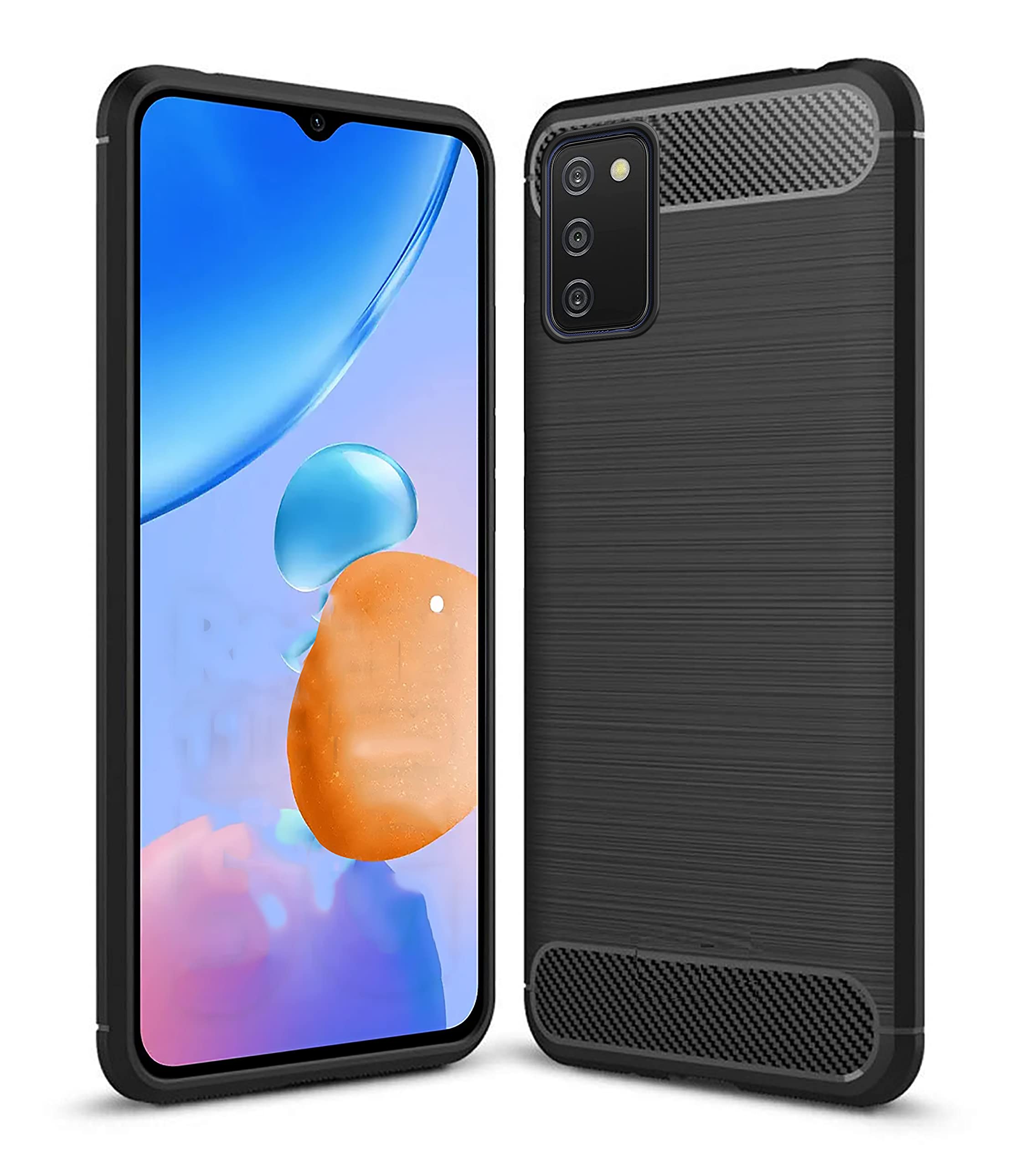 Zapcase Back Cover Case for Samsung Galaxy A03s | Compatible for Samsung Galaxy A03s Back Cover Case | 360 Degree Protection | Soft and Flexible (TPU | Matte Black) (B09FGS1QZD) Amazon Price History, Amazon Price Tracker