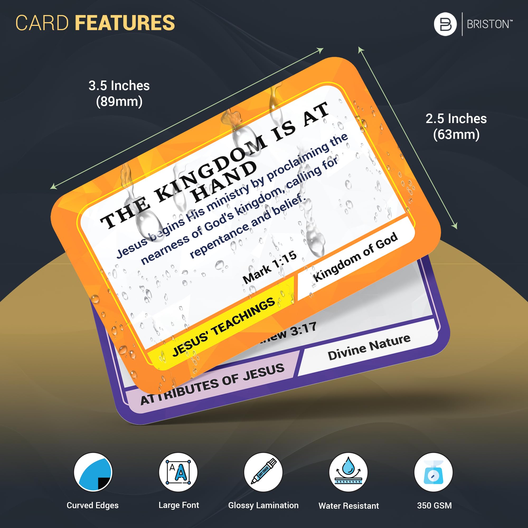 Snapklik.com : Jesus Direct Quotes Flash Cards Study Parables ...