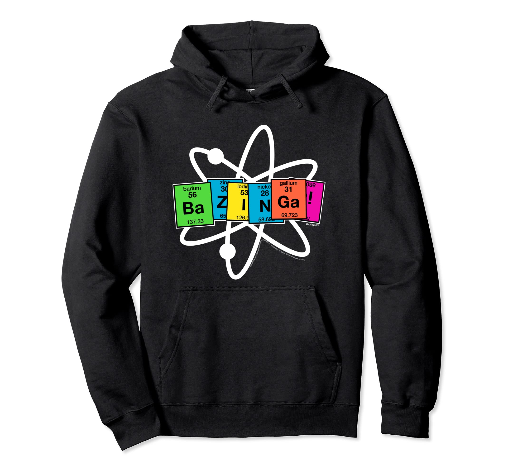 Bazinga Elements with Atom Pullover Hoodie