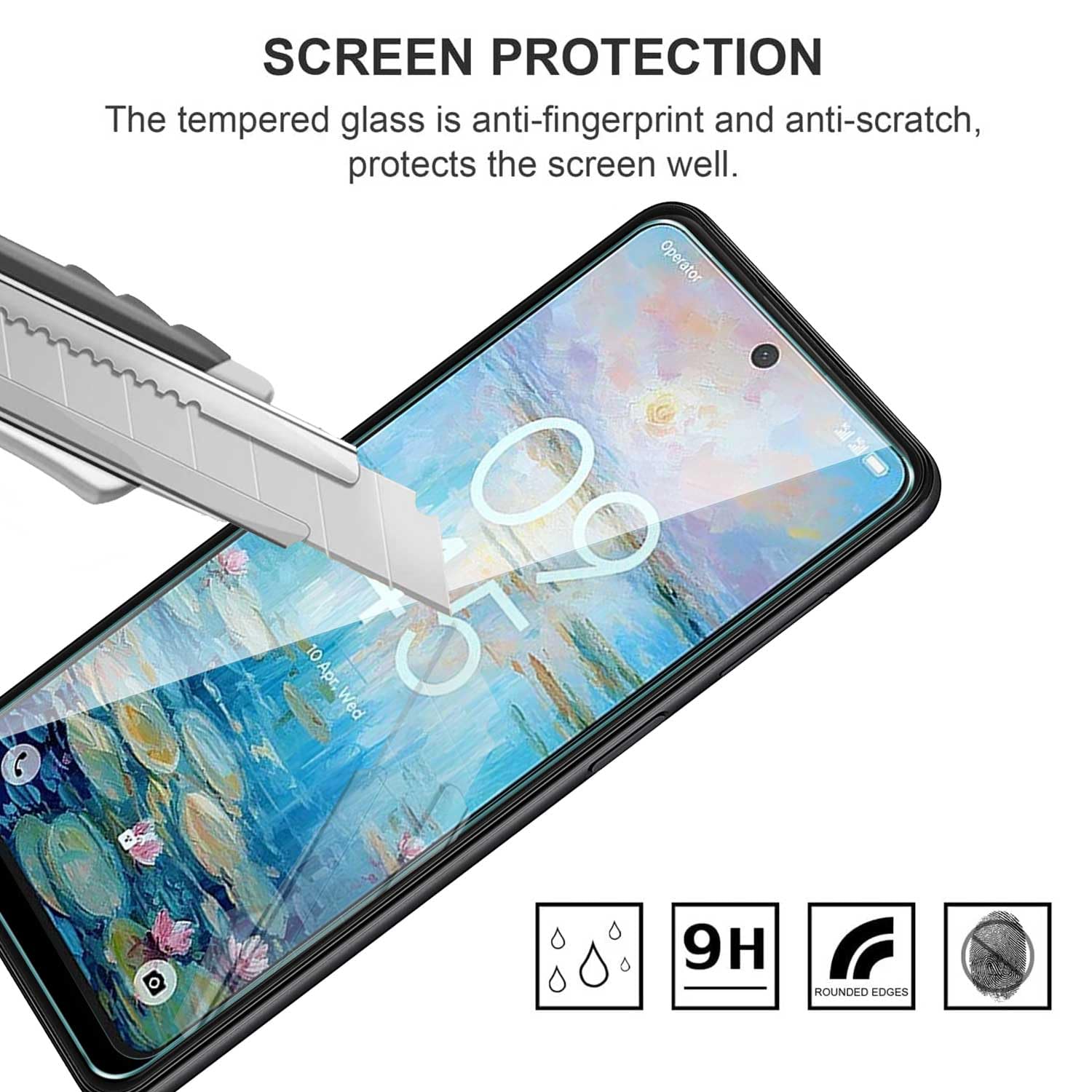 Custodia Militare Per TCL 50 PRO NXTPAPER 5G Con Pellicola E Supporto