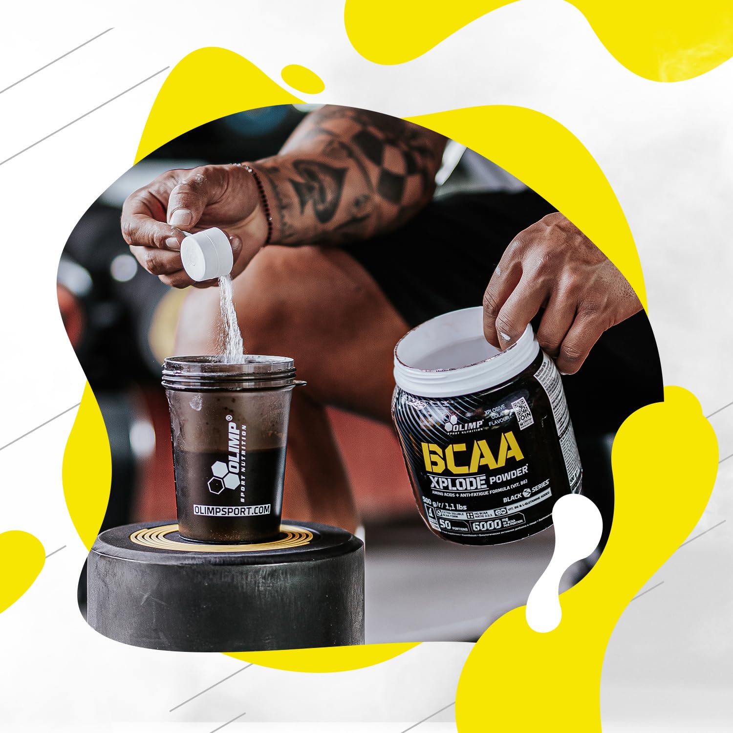 BCAA Xplode Powder 500g Ananas