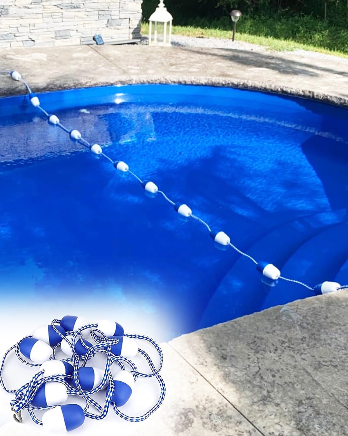 Flotteurs de sécurité de piscine visibles pour l'entraînement à la natation