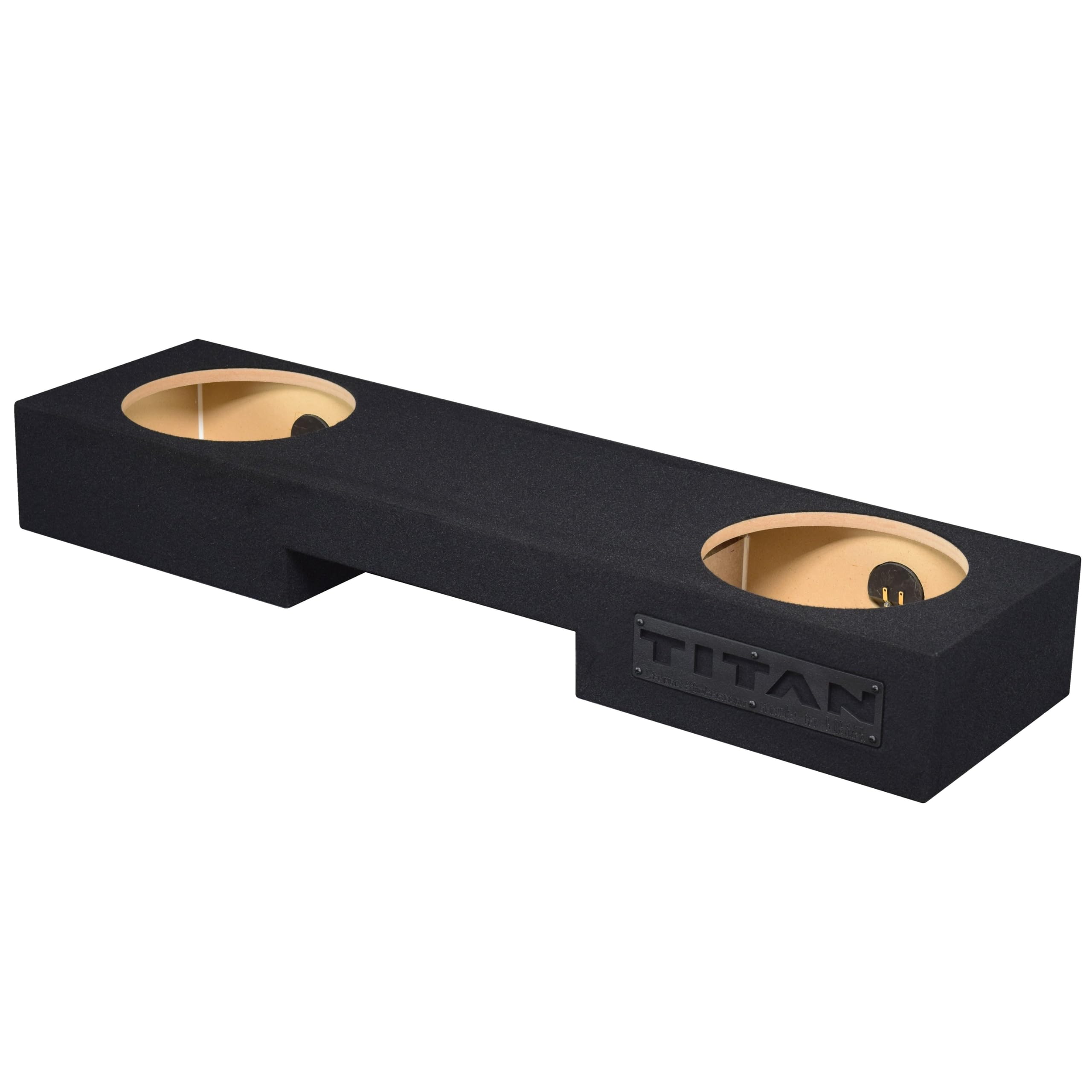Titan Crew Cab 2004-2024 Dual Sealed Subwoofer Enclosure Sub Box (12