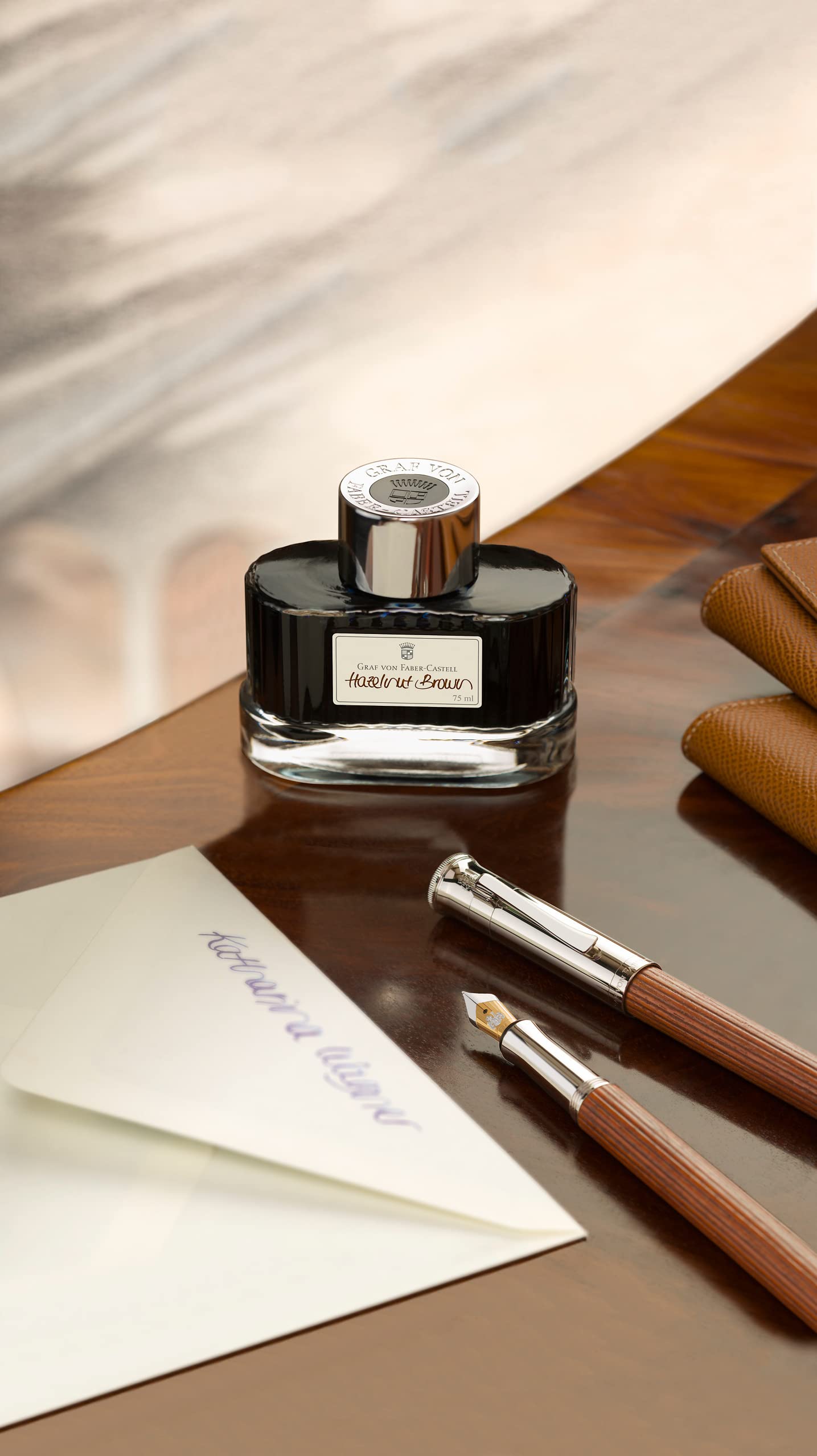 Graf von Faber-Castell - Set escritura Classic, 4 piezas, pernambuco