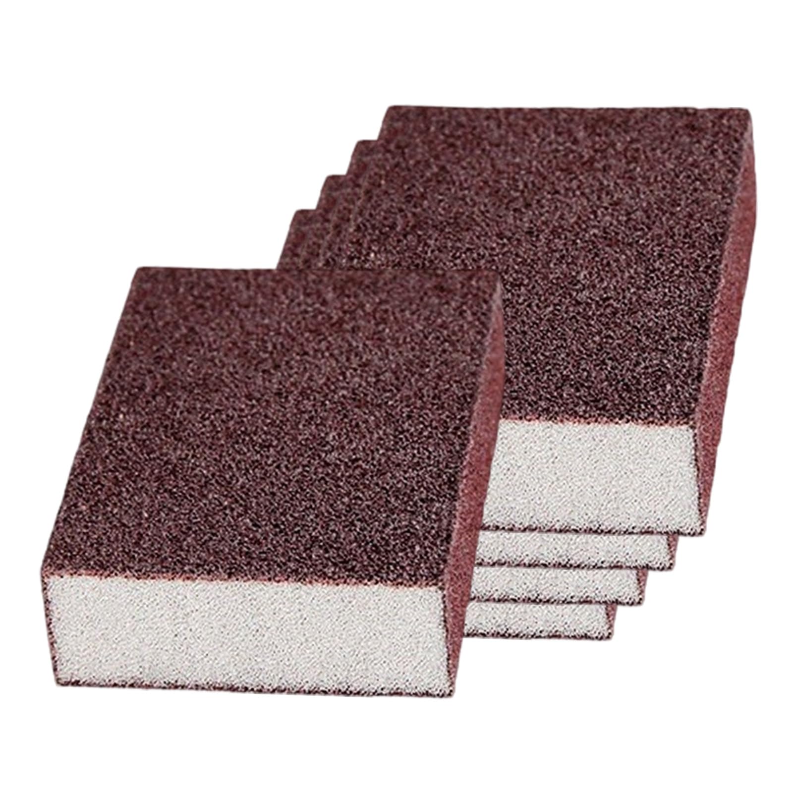 5 / 10Pieces Professional Scouring Pad Ergonomic Scrubber Sponge for Dishes Washing and Surfaces Cleaning Cleaning Pad