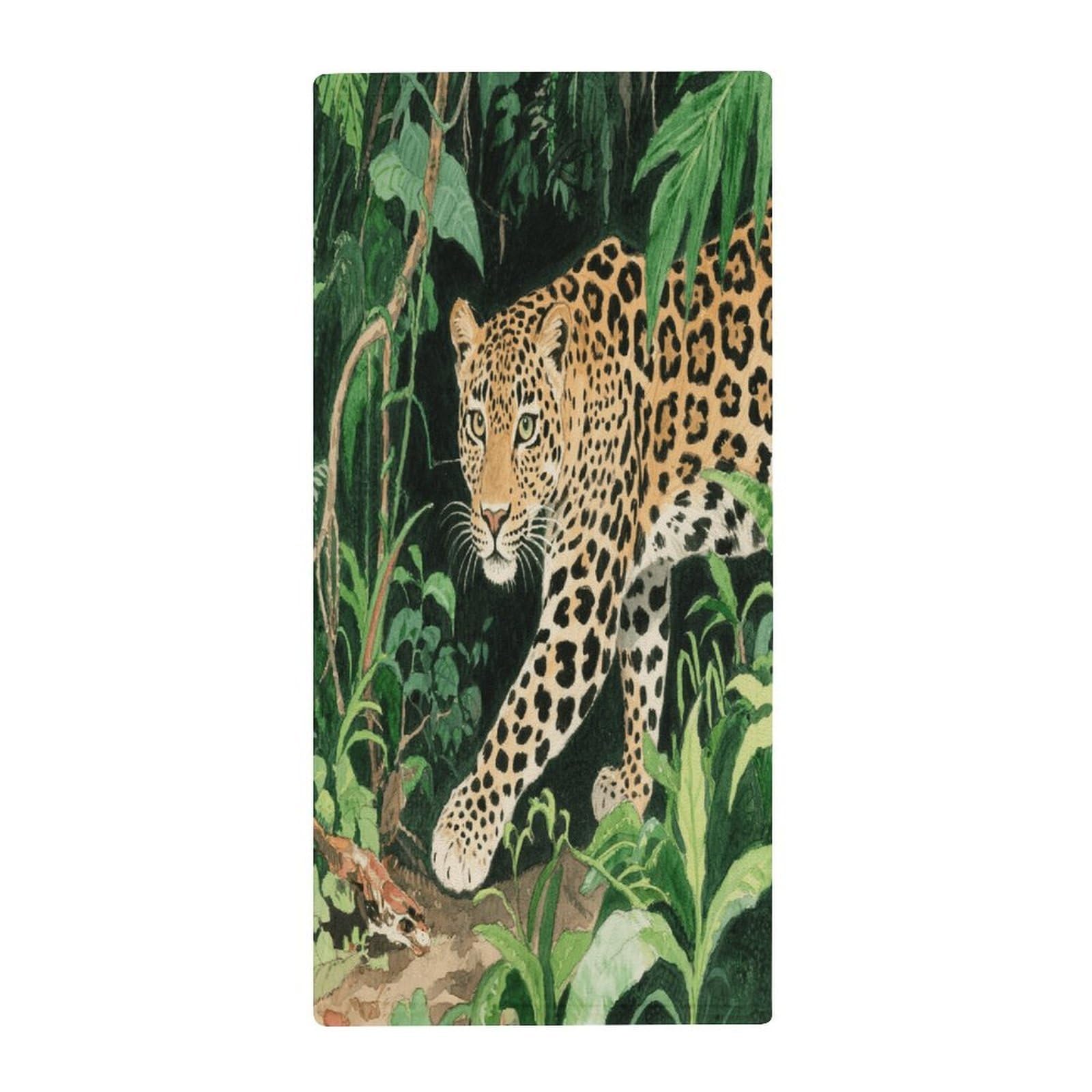 Fekiloot Style Jaguar Towels For Bathroom, Bath Towels 13.8 X 28.7 Inch, Hand Towel Multipurpose Use As Bath Fitness, Bathroom, Shower, Sports, Yoga Towel