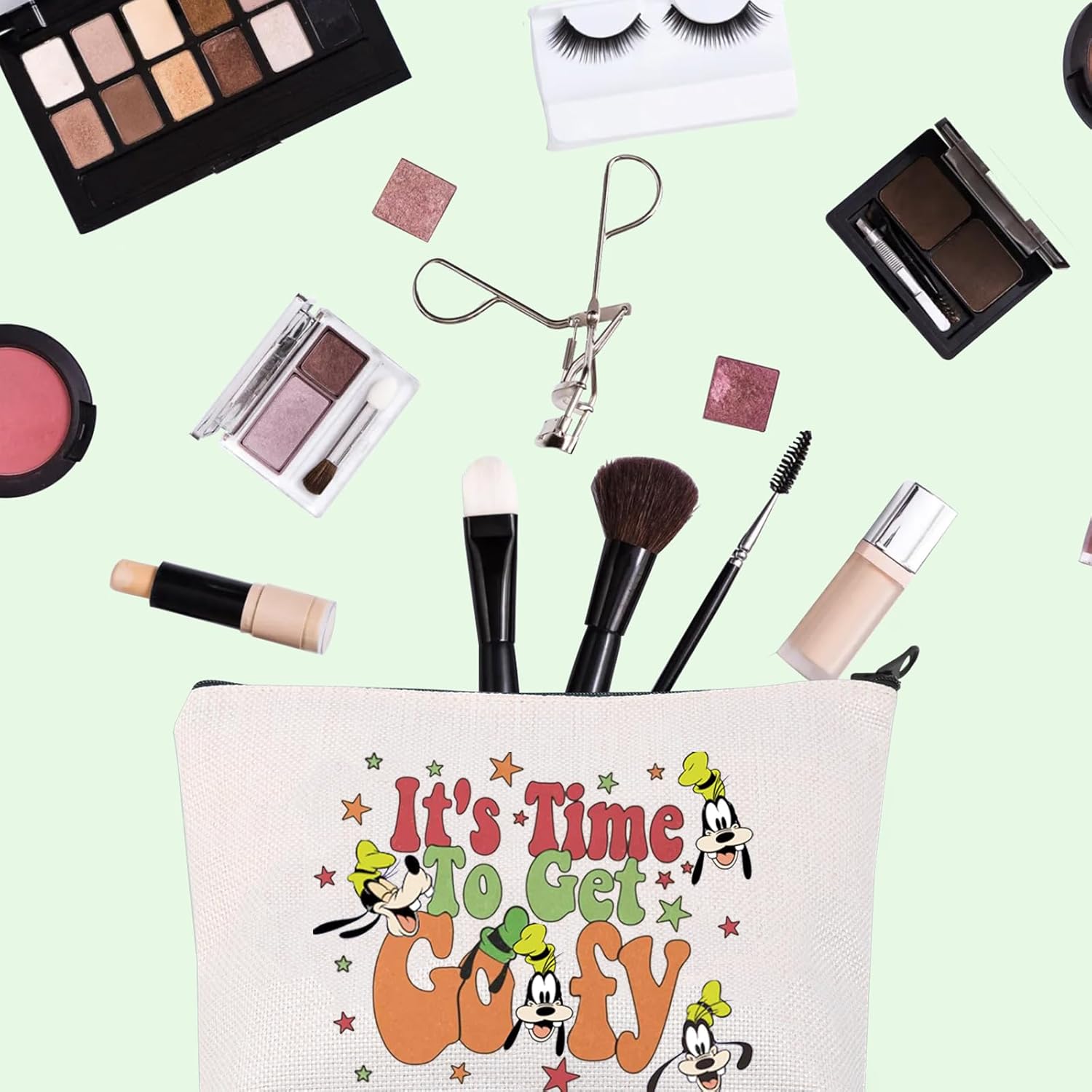 FOTAP Cartoons Dog Gift It's Time To Get G Makeup Bag Dog Cartoon Fan Cosmetic Bag Merchandise Cartoon Movies Gift (Get Goo) - Image 4