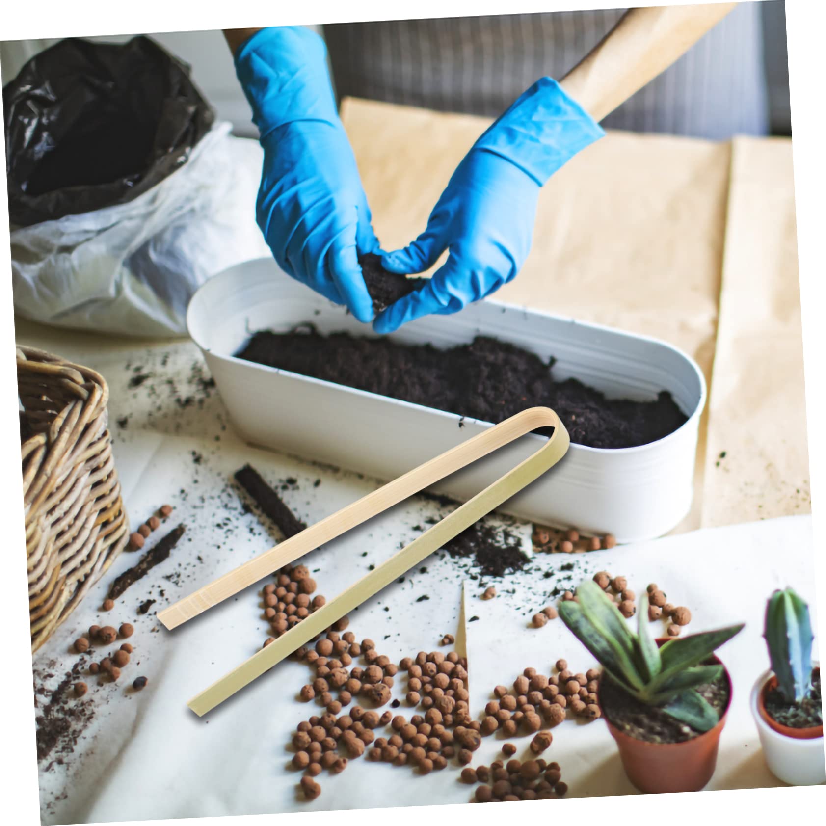 Lot De 10 Pinces De Transplantation Pour Cactus Accessoires D'entretien De Plantation