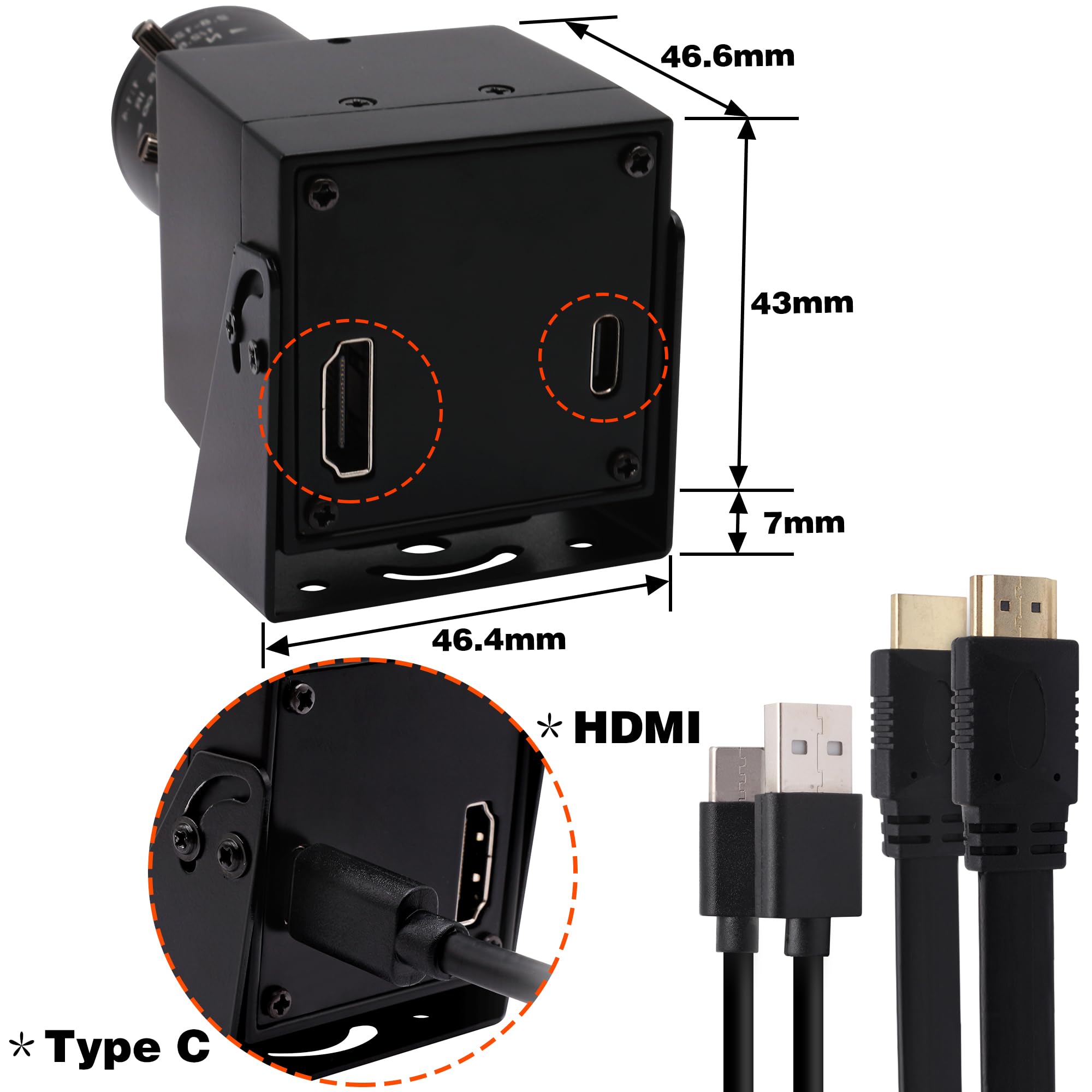 ELPCAM HDMI 60fps USBカメラ ELP ４K Amazon.co.jp: ELP 4K 60fps HDMI USBカメラ手動ズームウェブ