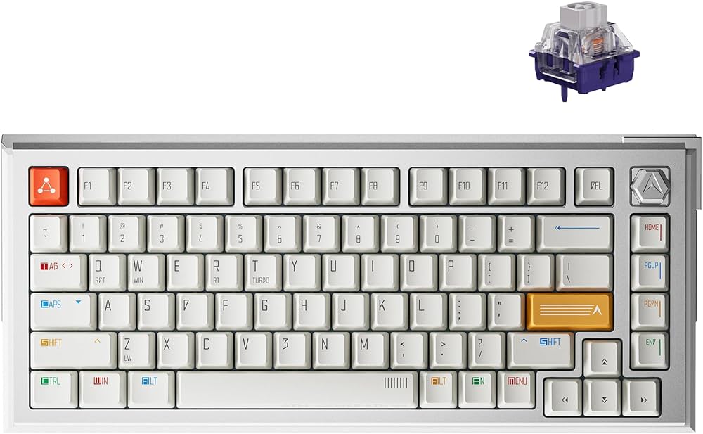 Amazon | DrunkDeer A75 ウルトララピッドトリガーキーボード 75% e