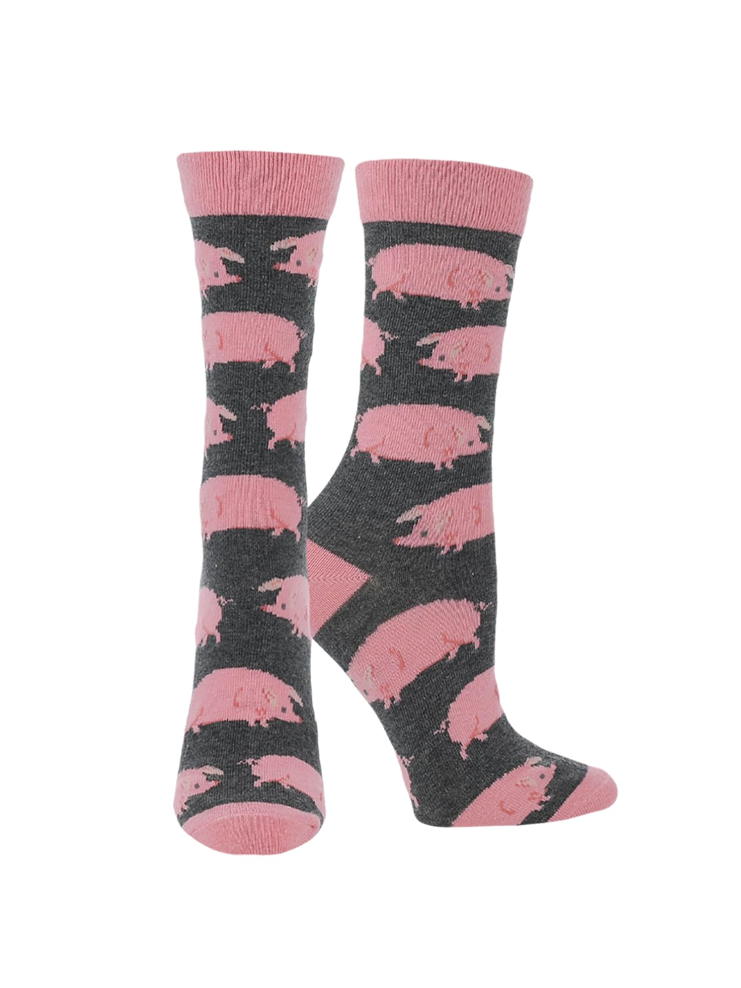 Black Sheep Socks for Women with Fuzzy Sheep - Sheep Lovers Gift - 2-Pack or 1-Pack