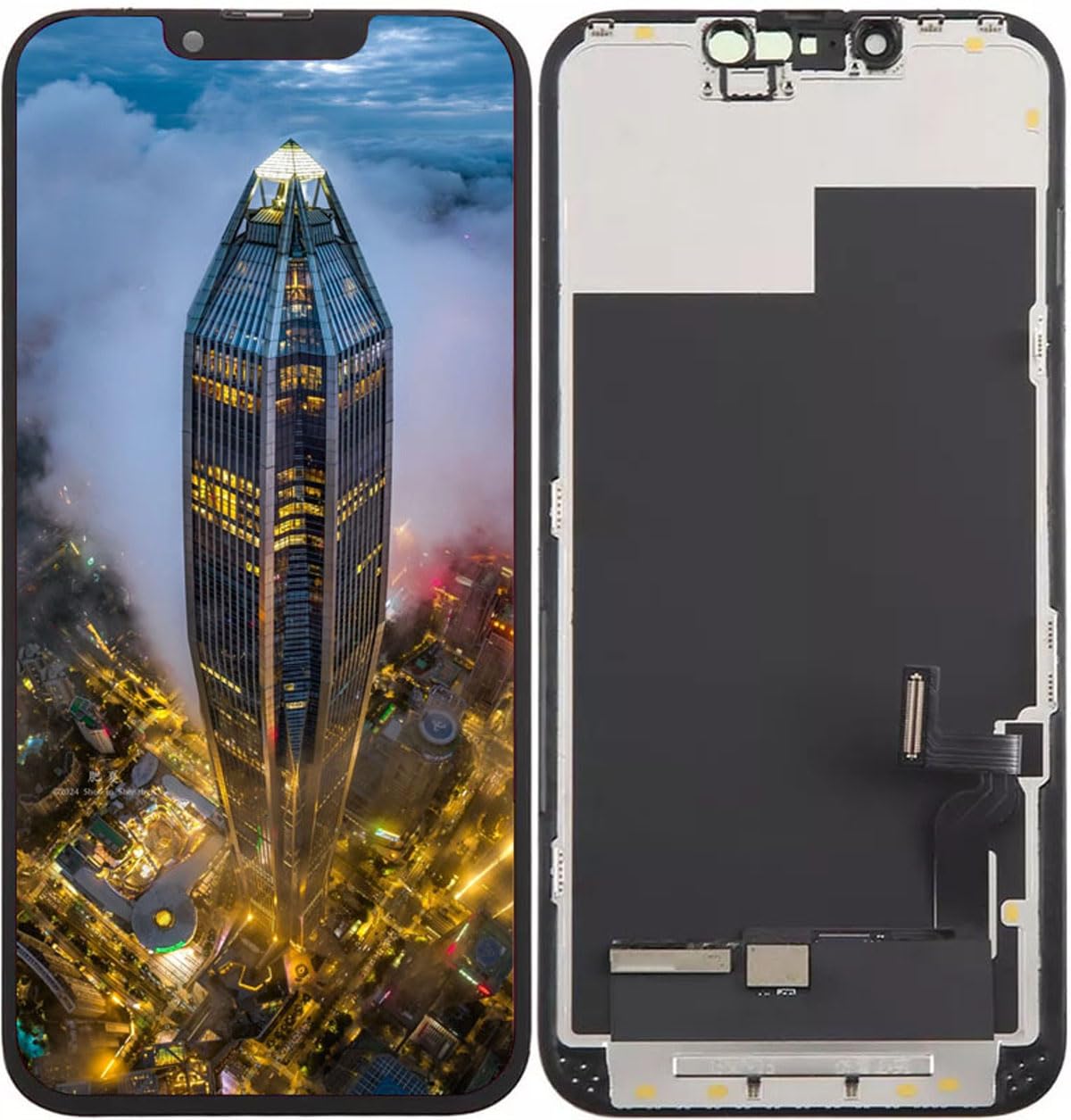 (Incell/IC Transplant) Zespół wyświetlacza LCD do iPhone 13 A2633, A2482, A2631, A2634, A2635 zestaw do wymiany ekranu