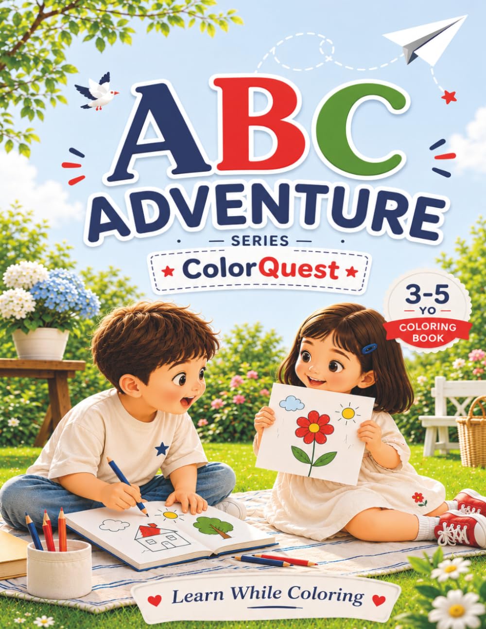 ABC Adventure: Learn While Coloring