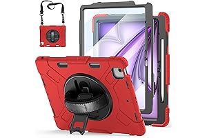Miesherk StockCase for iPad Air 13'' 2024: Military Grade Shockproof Rugged Case...
