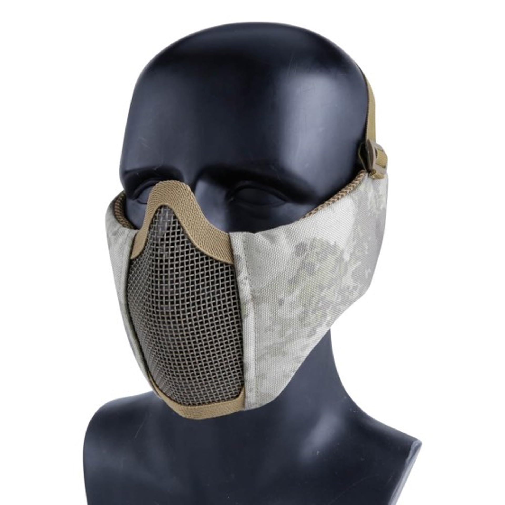 NUPROL - Mesh Lower Face Shield V5 (Arid Green)