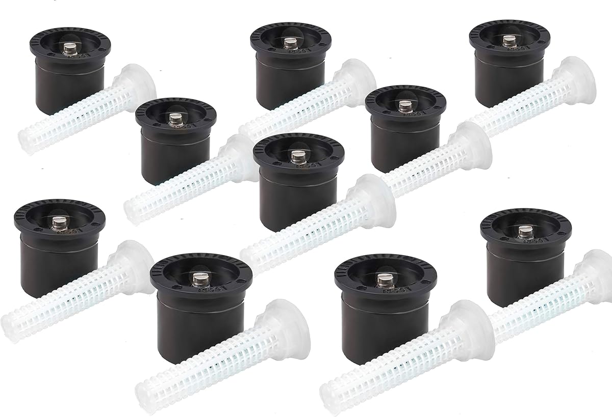 Rain Bird - 15 Foot Nozzle for Spray Heads, Side Strip Pattern, 10 Each