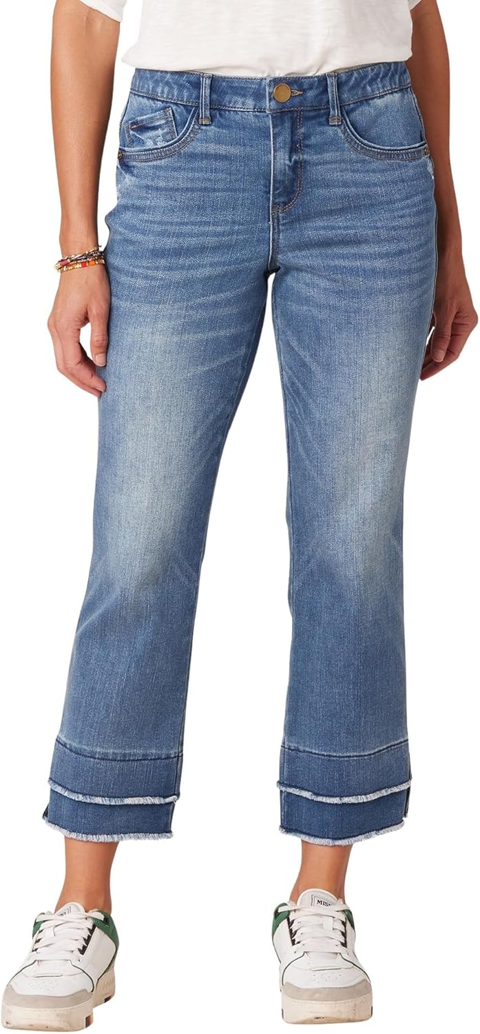 Democracy Womens Ab Solution Kick Flare Jean