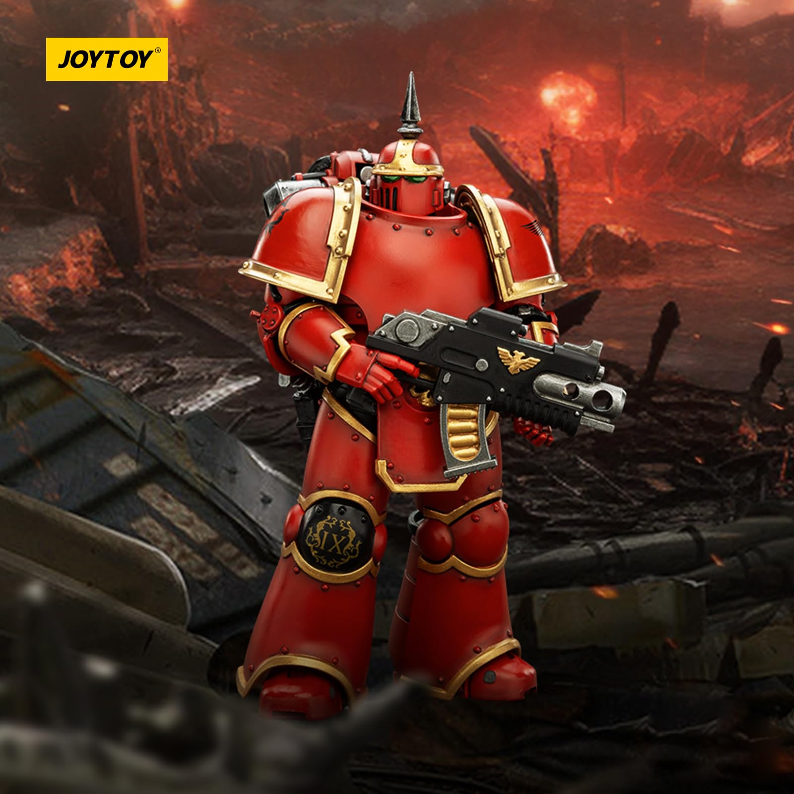 Amazon | JOYTOY ウォーハンマー 40k ブラッドエンジェル MK LLL