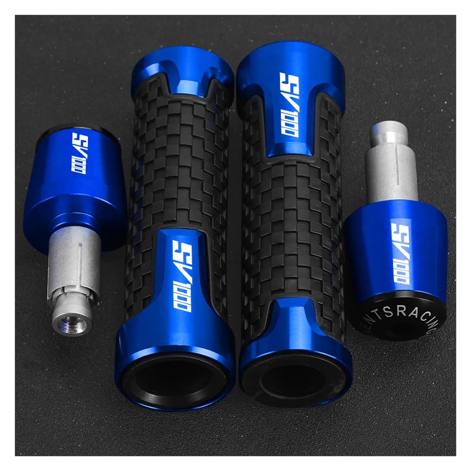 Motorrad-Knaufgriff-Abdeckungen Für Su@&zuki SV1000 SV1000S SV 1000 S 2003-2008 2007 2006 2005 2004 Motorrad Lenker Griffe Griff Grip Enden Stecker Slider Kappen