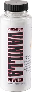 VANILLA POWDER - Pantry Essential! For Baking and Confectionery, Desserts, Custards, Warm Drinks, Smoothies, Coctails, Ice Cream, Savory Dishes, Coffee, Yogurt, Protein Shakes, Spice Rubs, Powder Flavoring, Easy To Use,