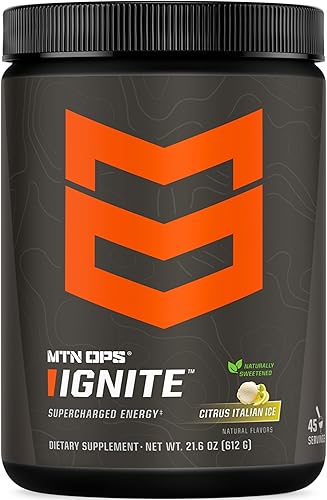 Vista 49 de MTN OPS Ignite Trail Packs - Mezcla de bebida energética sobrealimentada, sangre de tigre, sangre de tigre