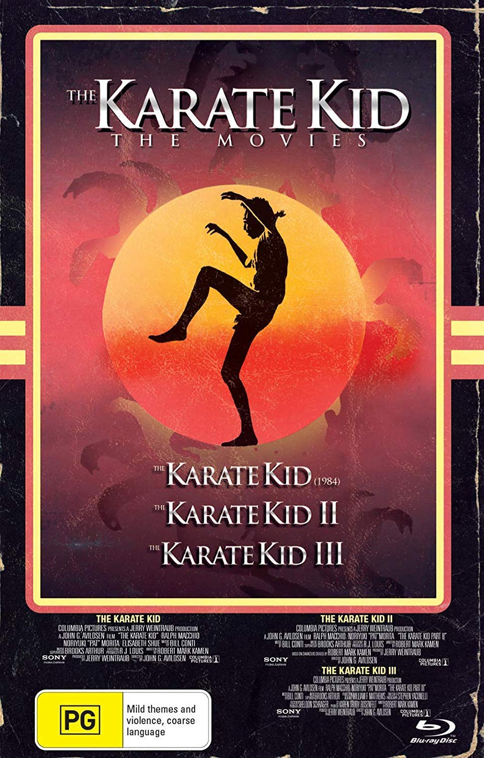 The Karate Kid Trilogy (Limited Edition VHS Case) (The Karate Kid/The Karate Kid Part II/The