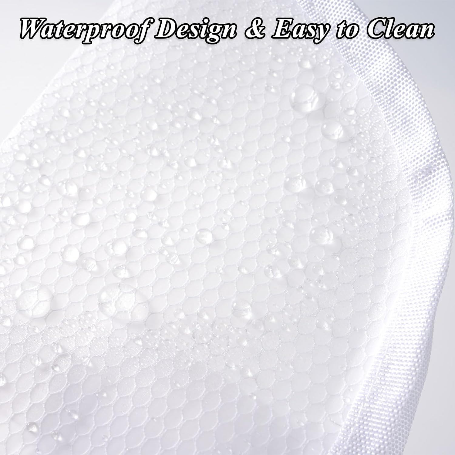 Standing Toiletry Bag, Waterproof Travel Cosmetic Bag with Mesh Pockets