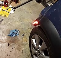 Vista 7 de iJDMTOY Kit de luz de marcador lateral trasero LED rojo con lente semidansparente compatible con MINI Cooper R50 R52 R53 2002-08 1ª