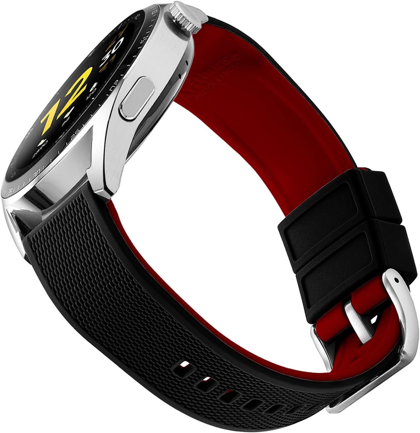 Silicone Watch Bands Quick Release 18mm, 20mm, 22mm for Men and Women Replacement Rubber Watch Band Soft Breathable Waterproof Sport Watchbands Straps - Image 6