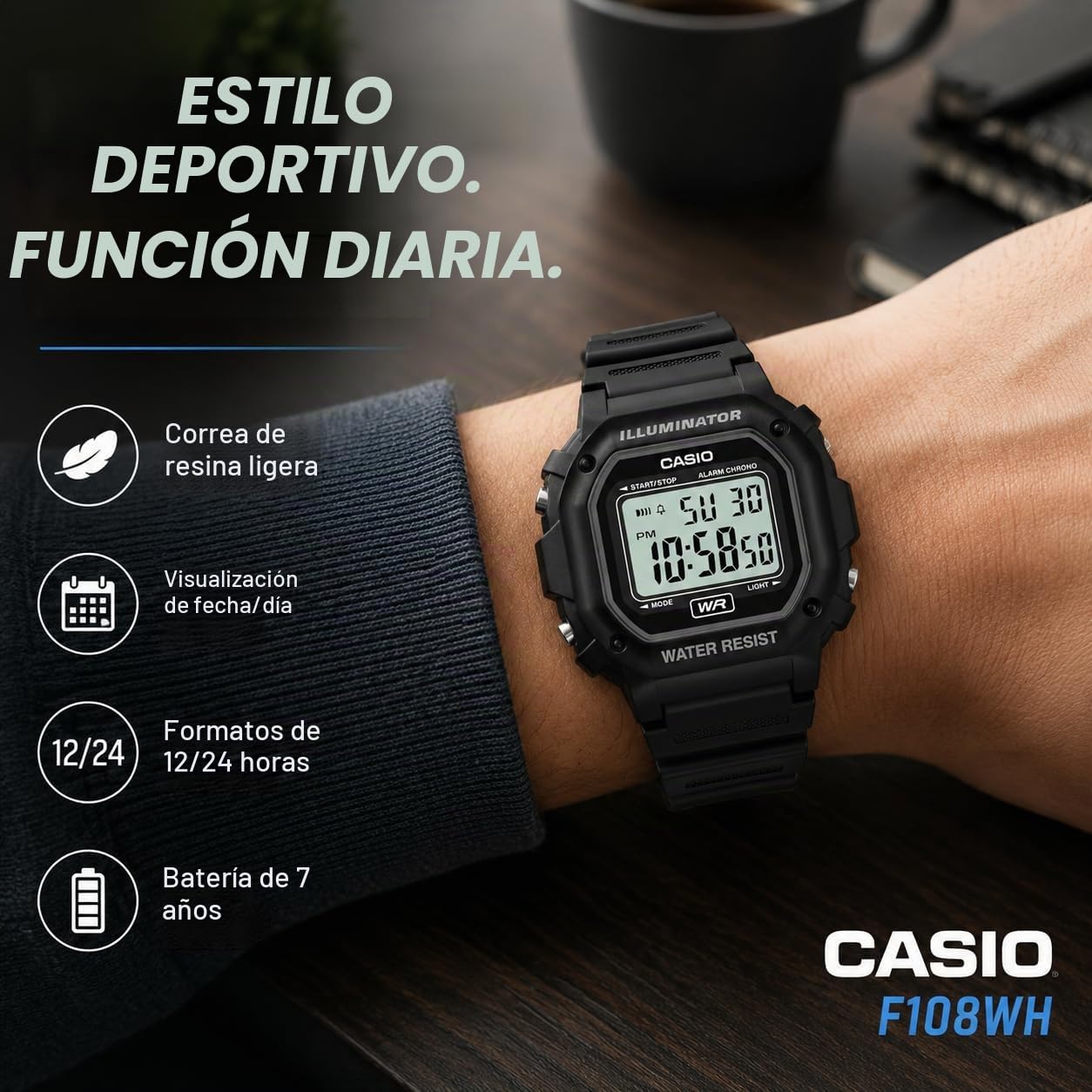 CASIO Reloj Digital