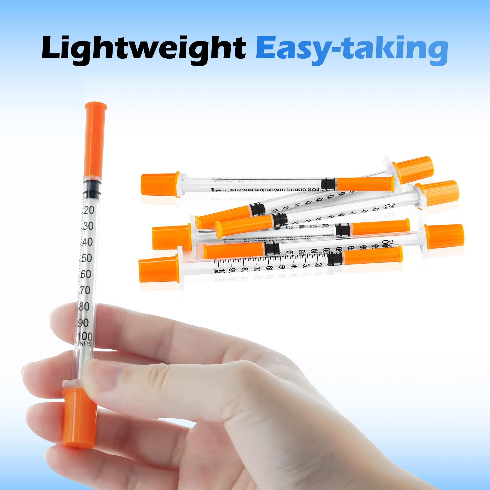 Lab Syringes 1ml 31G - Bulk Pack of 100 -6