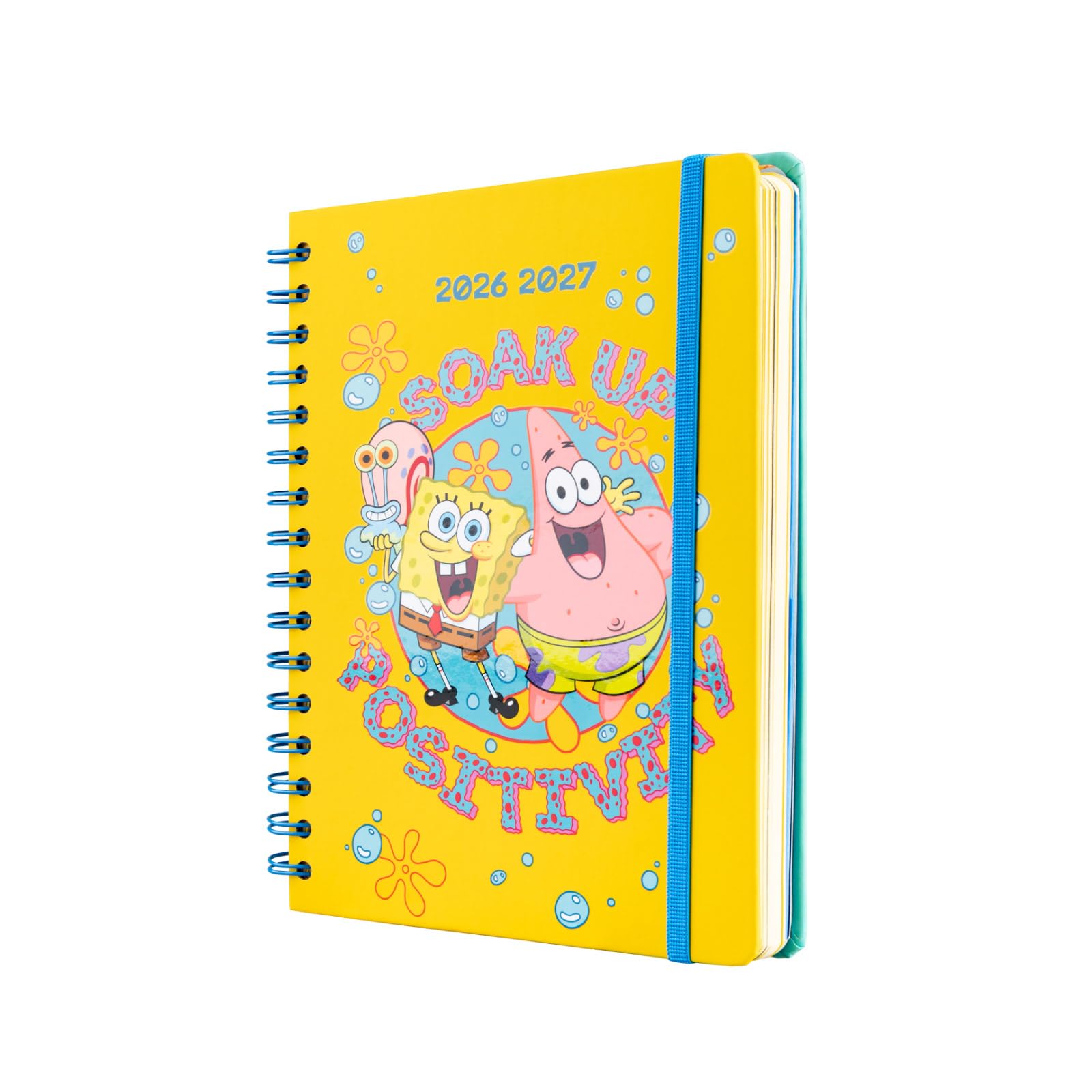 Grupo Erik A5 Academic Diary 2026-2027 Week to View - SpongeBob SquarePants | Back to School Planner 2026-2027, Mid Year Diary 2026 2027, A5 Weekly Planner | SpongeBob Gifts