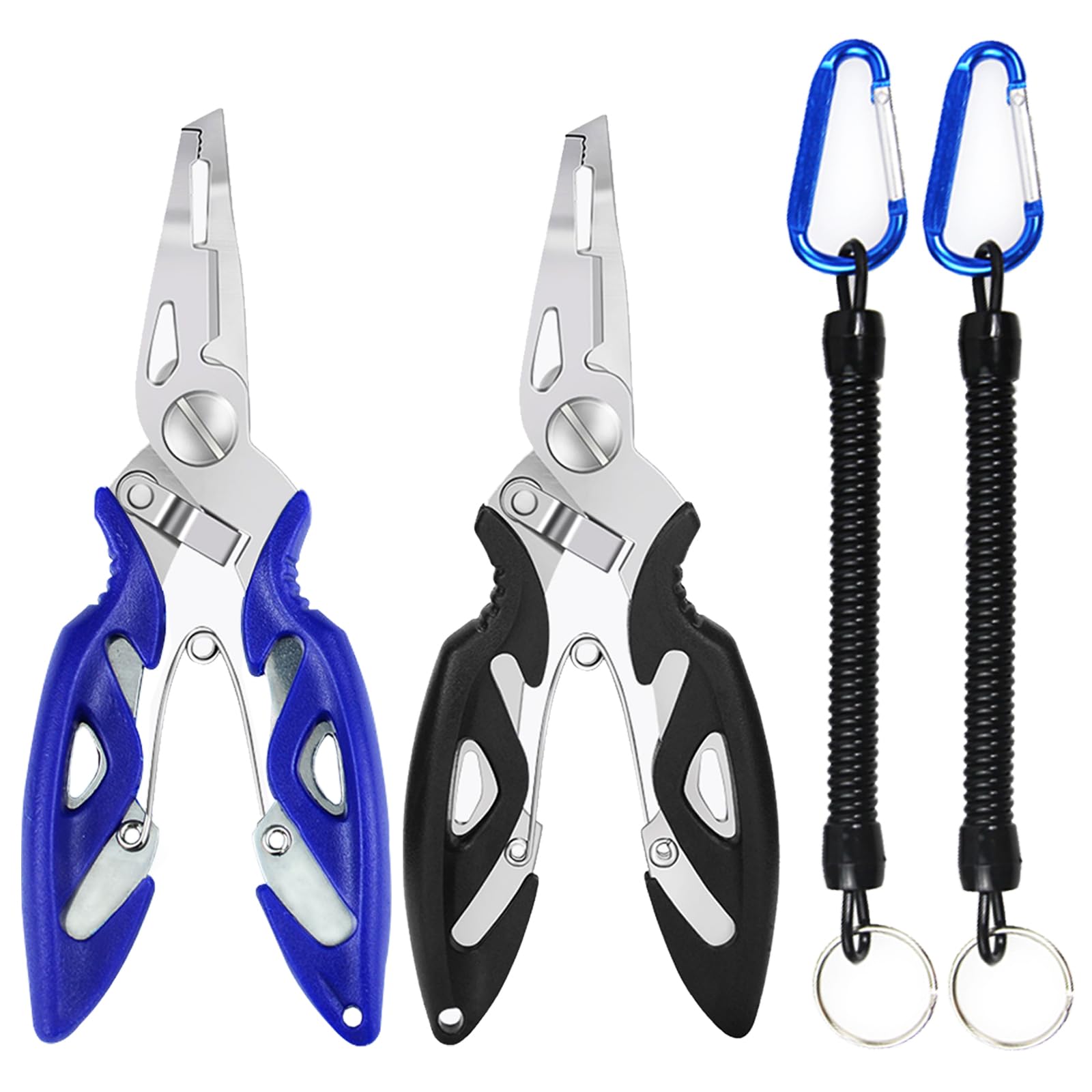 Amazon.com: Fishing Pliers, Stainless Steel Fish Hook Remover 2PCS, Multi-Function Fishing Line Cutter Split Ring Opener, Fishing Braid Scissors Gear Accessories Fish Gripper with Lanyard Fly Fishing Tool : Sports & Outdoors Amazon.com: Fishing Pliers, Stainless Steel Fish Hook Remover 2PCS, Multi-Function Fishing Line Cutter Split Ring Opener, Fishing Braid Scissors Gear Accessories Fish Gripper with Lanyard Fly Fishing Tool : Sports & Outdoors