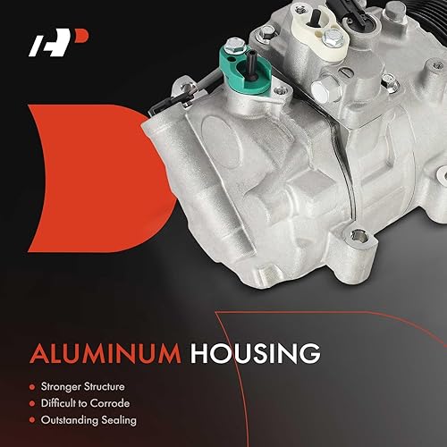 Miniatura 3 de A-Premium Compresor de aire acondicionado con embrague compatible con Subaru Ascent 2019-2021 2.4L, 6 ranuras