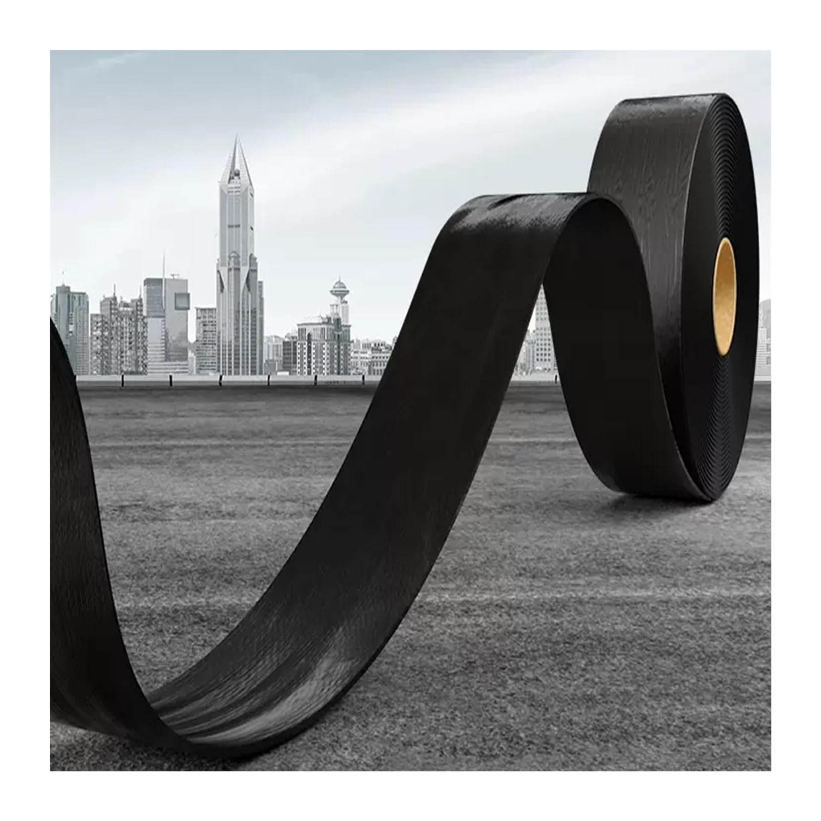 Cinta Reparación Juntas Asfalto, Autoadhesivo Cinta Bituminosa, Cinta Reparación Grietas Asfalto, Camino Estacionamiento Techo Camino Cemento Pared Entrada Relleno Grietas ( Color : 10CM , Size : 10M