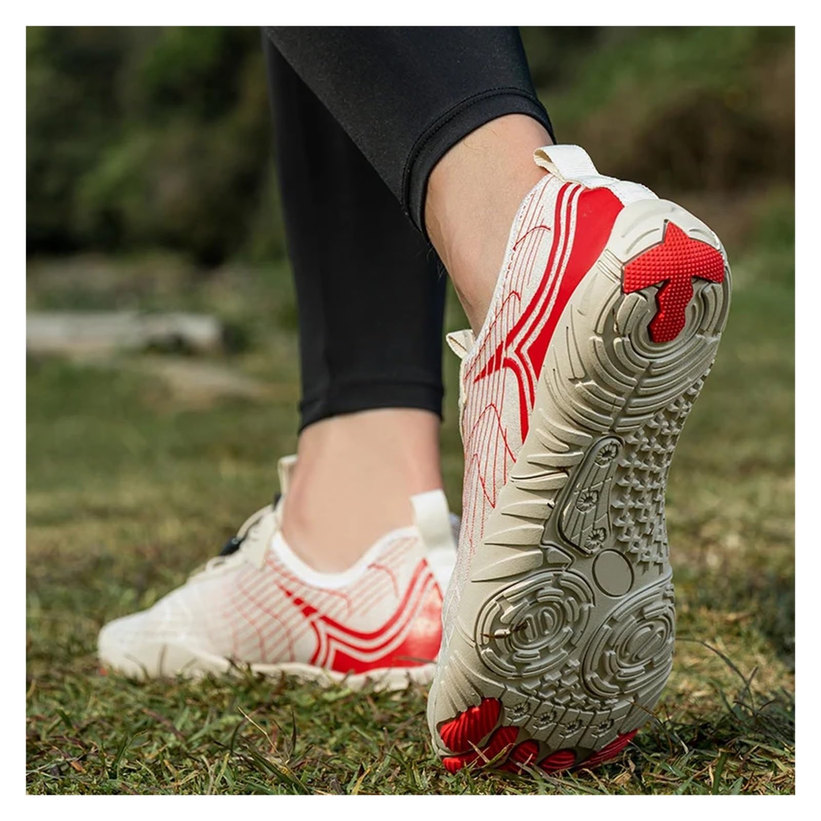 Scarpe da Trekking Five Finger River Tracing, Scarpe da Nuoto, Scarpe da Yoga multifunzionali, Traspiranti e ad Asciugatura Rapida(Pink,42)