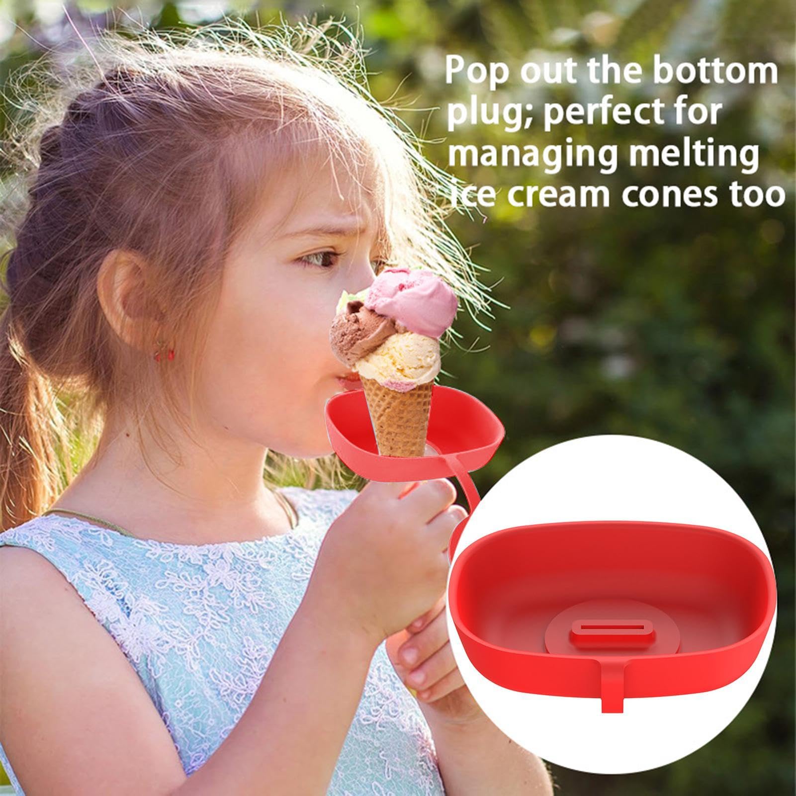 Supporto Per Gelato Senza Gocciolamento In Silicone Per Bambini Pratico E Pulito 1356519