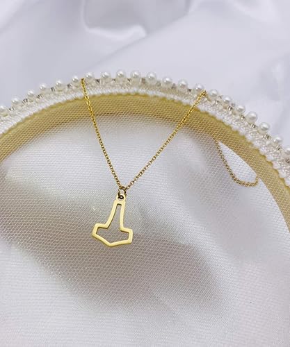 Miniatura 2 de 2 piezas de Thor's Hammer Mjolnir + The Elder Futhark Runes Mjolnir colgante para mujer, collar vikingo, cadena chapada en oro de 18 quilates,