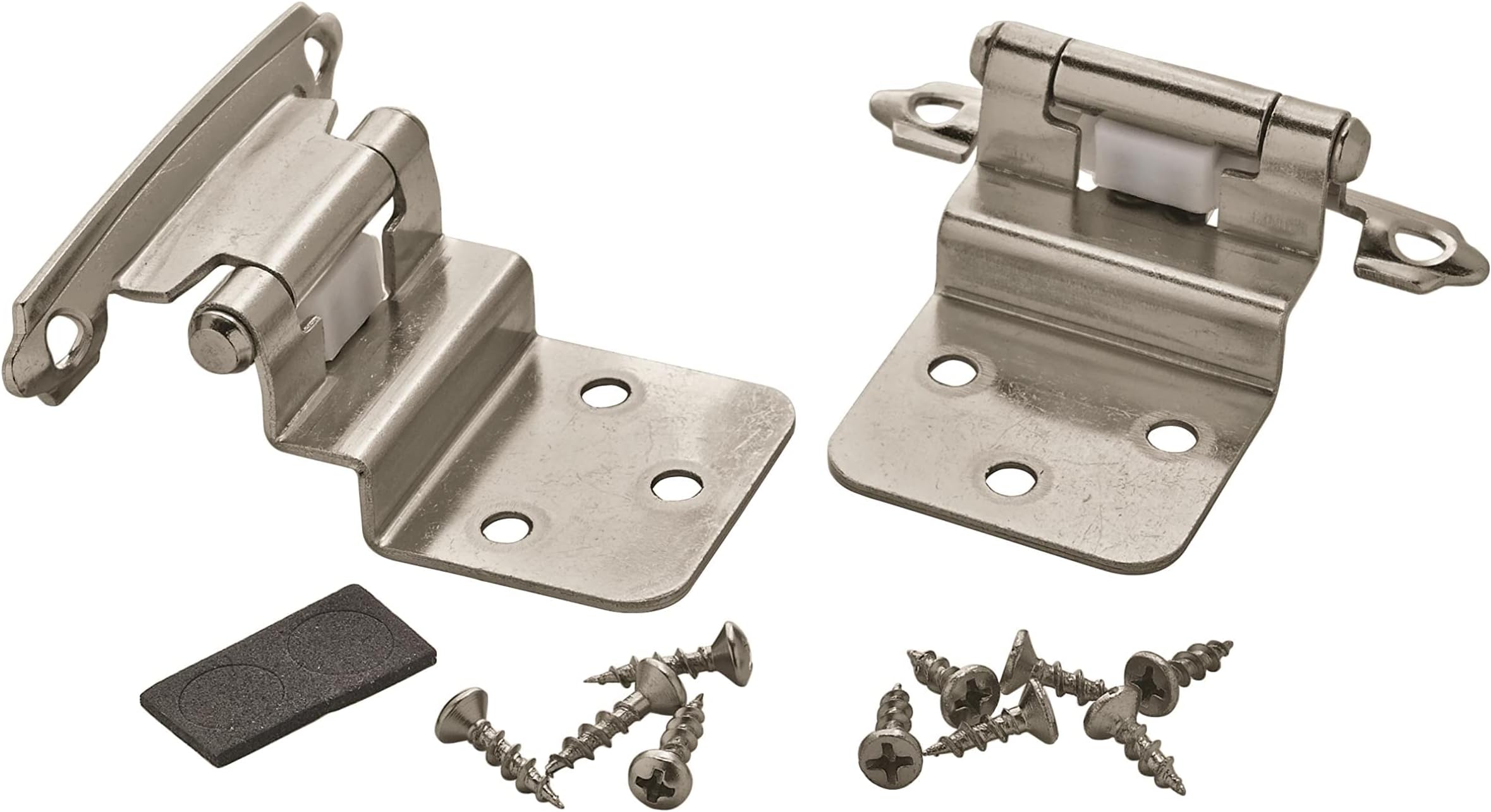 Onus 311 Series 2D Soft Closing Compact Hinges 105 Degree 11/4'' Full Overlay Face Frame Hinges