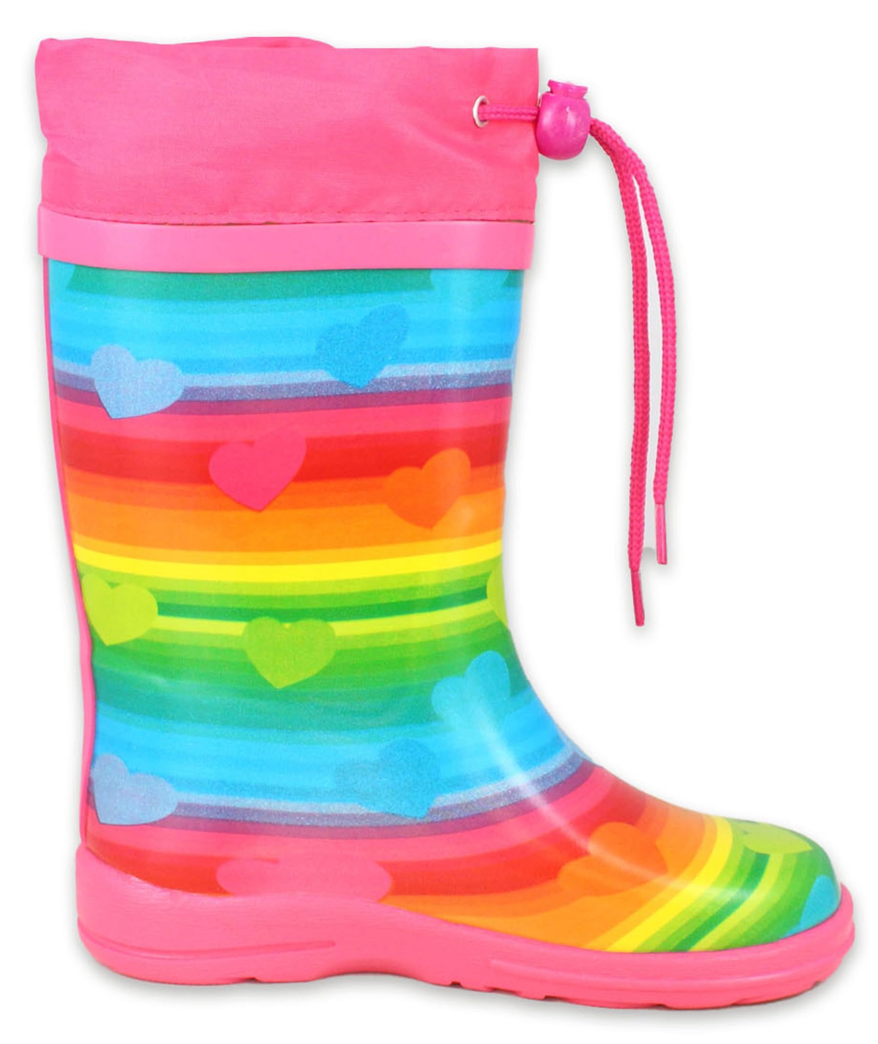 Beck Mädchen Regenbogen Gummistiefel