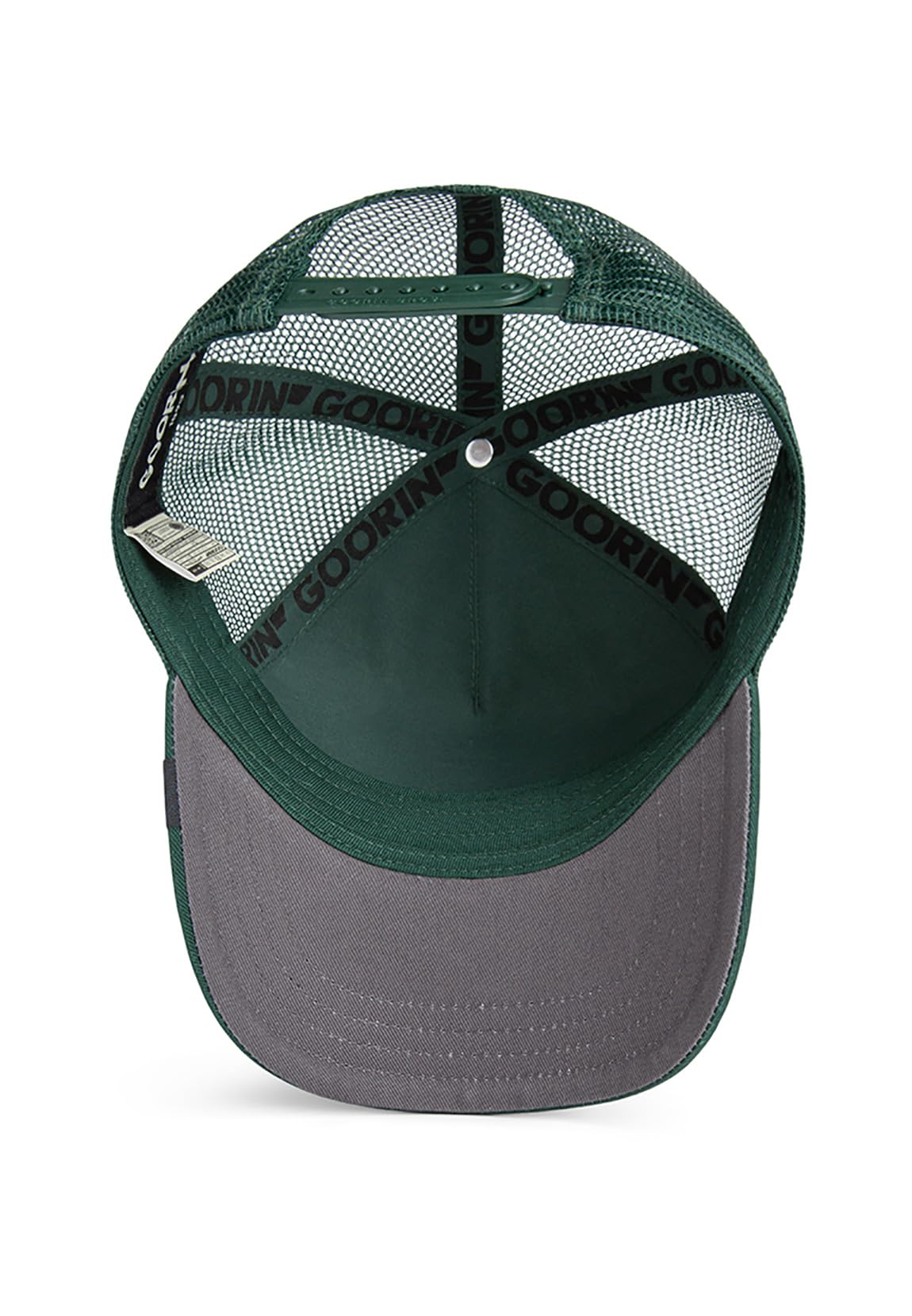 Goorin Bros. Dziecięca czapka z daszkiem The Lucky Duck Mini Guard ciemnozielona, rozmiar: OneSize